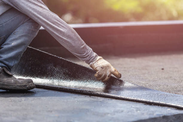 Professional Crawl Space Encapsulation technician working in USA